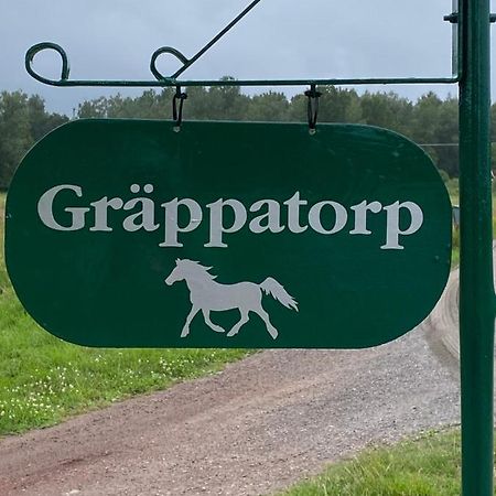 Liten Stuga Mitt I Naturen Pa Kinnekulle Hällekis Kültér fotó